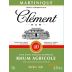 Rhum Clement Agricole Blanc Front Label