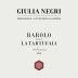 Giulia Negri Barolo La Tartufaia 2015 Front Label
