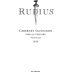 Rudius Farella Vineyard Cabernet Sauvignon 2014 Front Label