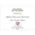 Chateau de Vaudieu Chateauneuf-du-Pape Amiral G 2018 Front Label