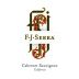 F. J. Serra 2015 Front Label