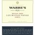 Warre's Late Bottled Vintage Port 2009 Front Label