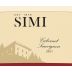 Simi California Cabernet Sauvignon 2021 Front Label