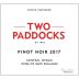 Two Paddocks Pinot Noir 2017 Front Label