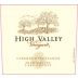 High Valley Cabernet Sauvignon 2017 Front Label