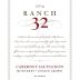 Ranch 32 Wines Estate Grown Cabernet Sauvignon 2014 Front Label