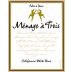 Menage a Trois Folie a Deux White 2008 Front Label