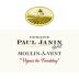 Paul Janin et Fils Moulin-a-Vent Vignes du Tremblay 2019 Front Label