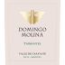Domingo Molina Torrontes 2016 Front Label