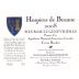 Hospices Civiles de Beaune Meursault-Genevrieres Cuvee Baudot Premier Cru 2008 Front Label