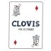 Clovis Vin de France Rouge 2020 Front Label