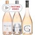 Chateau d'Esclans Luxury Rose Trio with Tasting Video Featuring Katie Lee Gift Product Image