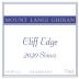 Mount Langi Ghiran Cliff Edge Shiraz 2020 Front Label