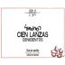 4 Monos Cien Lanzas 2020 Front Label