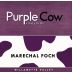 Purple Cow Vineyards Marechal Foch 2013 Front Label