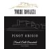 Torre Rosazza Pinot Grigio 2016 Front Label