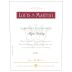 Louis Martini Napa Valley Cabernet Sauvignon 2021 Front Label