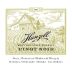 Hanzell Pinot Noir 2021 Front Label