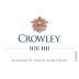 Crowley Entre Nous Pinot Noir 2016 Front Label