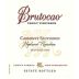Brutocao Hopland Ranches Cabernet Sauvignon 2017 Front Label