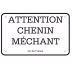 Nicolas Reau Attention Chenin Mechant Blanc 2023 Front Label