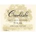 Carlisle Sierra Mar Vineyard Syrah 2015 Front Label