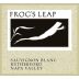 Frog's Leap Sauvignon Blanc (375ML half-bottle) 2017 Front Label
