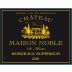 Chateau Maison Noble Saint Martin Bordeaux Superieur 2019 Front Label
