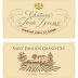 Chateau Pavie Decesse 2001 Front Label