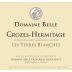 Domaine Belle Crozes-Hermitage Les Terres Blanches Blanc 2018 Front Label