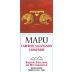 Baron Philippe de Rothschild Mapu Cabernet Sauvignon Carmenere 2012 Front Label