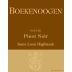 Boekenoogen Estate Pinot Noir 2011 Front Label