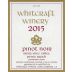Whitcraft Pence Ranch Pommard Clone Pinot Noir 2015 Front Label
