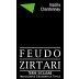 Feudo Zirtari Inzolia Chardonnay 2020 Front Label