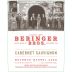 Beringer Bros. Bourbon Barrel Aged Cabernet Sauvignon 2023 Front Label
