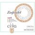L.A. Cetto Zinfandel 2016 Front Label
