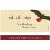 Red Tail Ridge Estate Dry Riesling 2016 Front Label
