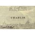 Samuel Billaud Chablis 2019 Front Label