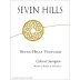 Seven Hills Winery Seven Hills Vineyard Cabernet Sauvignon 2014 Front Label