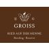 Weingut Ingrid Groiss Ried auf der Henne Reserve Riesling 2020 Front Label