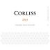 Corliss Red 2003 Front Label
