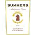 Summers Estate Andriana's Cuvee Cabernet Sauvignon 2018 Front Label