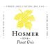 Hosmer Winery Pinot Gris 2014 Front Label