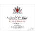 Domaine Yvon Clerget Volnay Clos du Verseuil Premier Cru Monopole 2023 Front Label