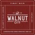 Walnut City Wineworks Pinot Noir 2016 Front Label