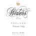 Waters Prelude White 2010 Front Label