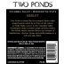 Waterbrook Two Ponds Merlot 2011 Front Bottle Shot