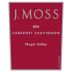 J. Moss Napa Cabernet Sauvignon 2016 Front Label