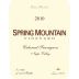 Spring Mountain Vineyard Estate Cabernet Sauvignon (375ML half-bottle) 2010 Front Label