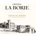 Chateau La Borie Cotes du Rhone Villages 2023 Front Label